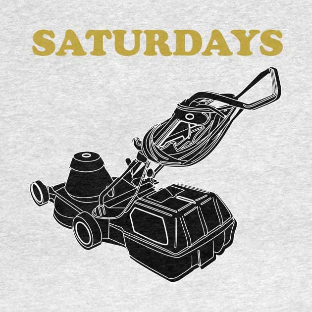 Saturdays Lawnmower by Killer Rabbit Designs